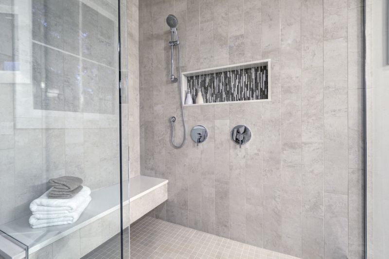 Recessed Niche for Shower Storage